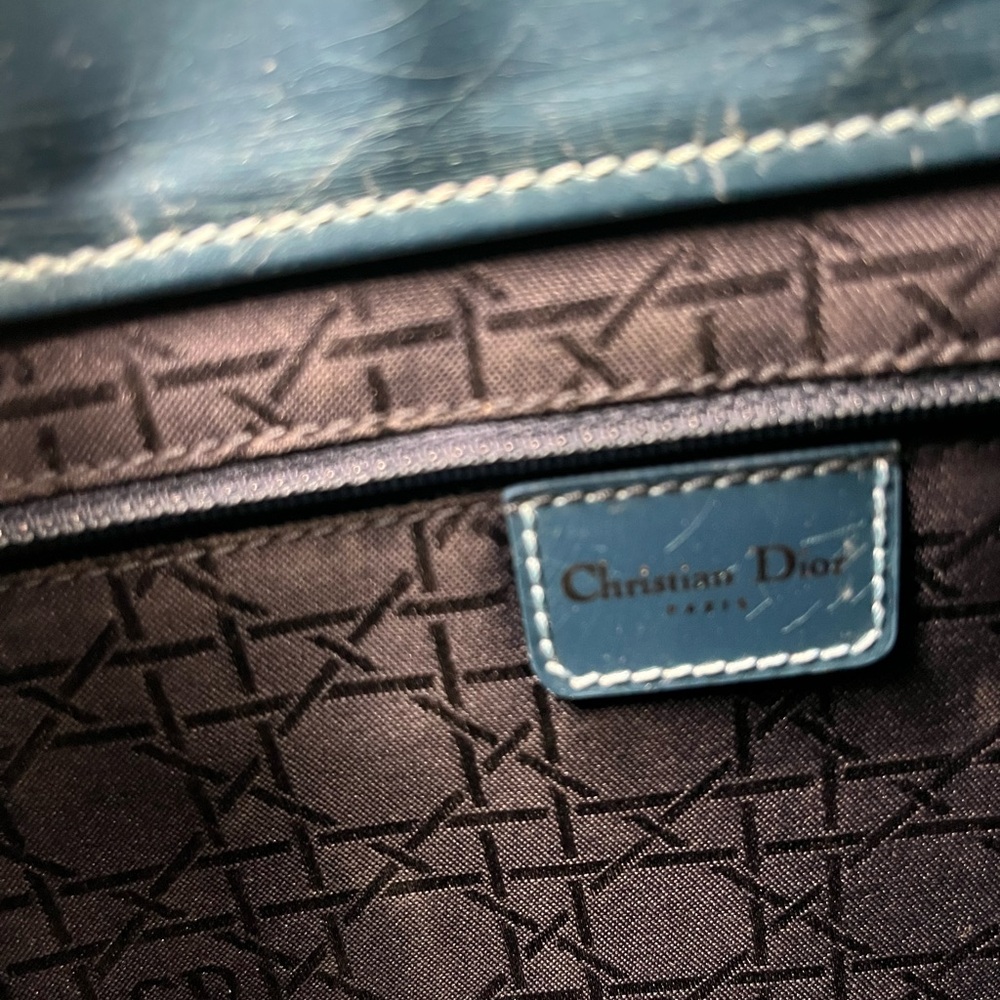 Blue Dior Handbag - Picture 9 of 10